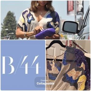 ‼️WOW‼️Bailey 44 sheer dress. Size 2. Exact dress worn by Stacy Dash‼️